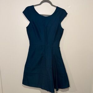 J. Crew Dark Teal Mini Dress